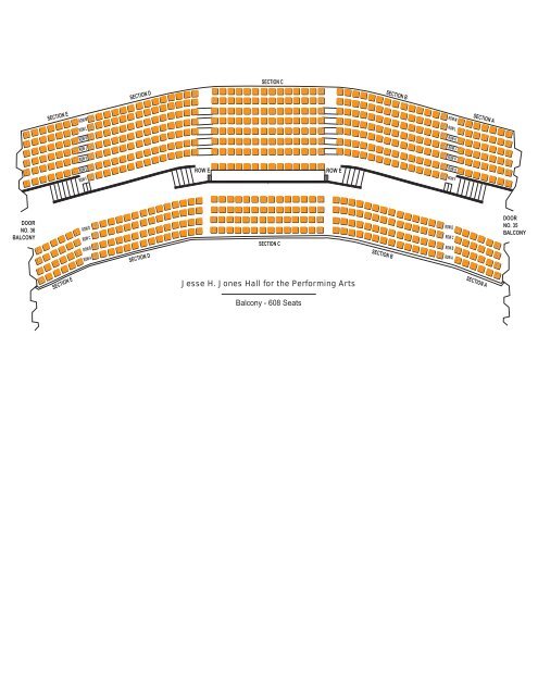 Benedum Center Seating Chart Rows
