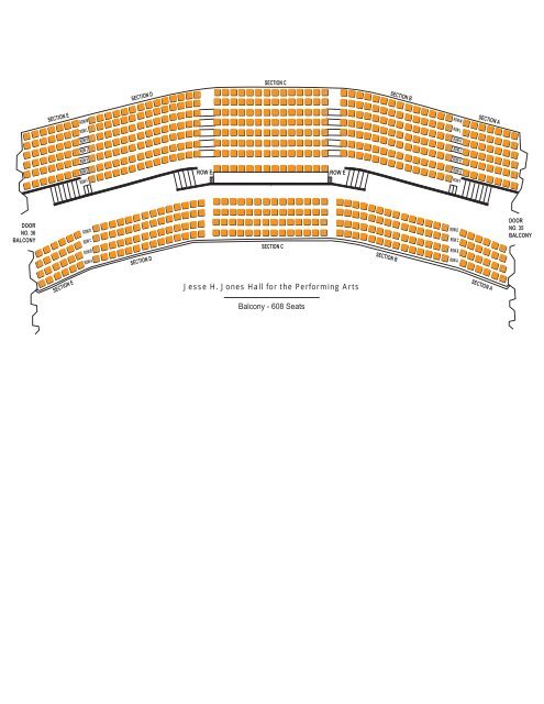 Benedum Center Seating Chart View