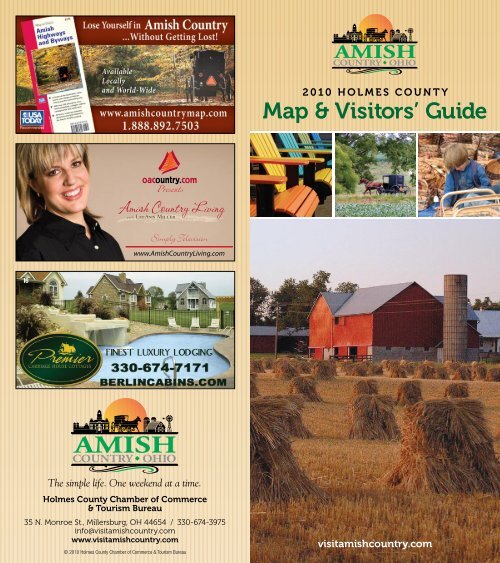 map & Visitors' Guide - Amish Country