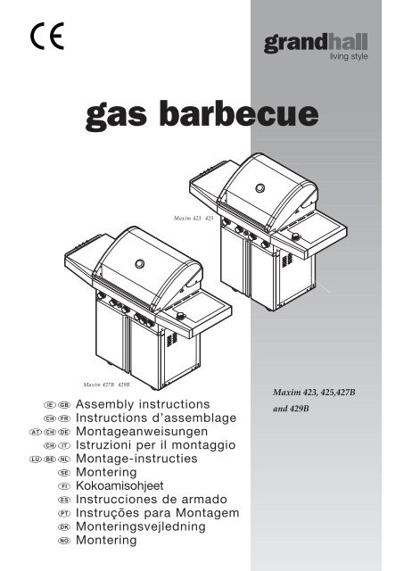 Grandhall Maxim Grill Serie - Gardelino