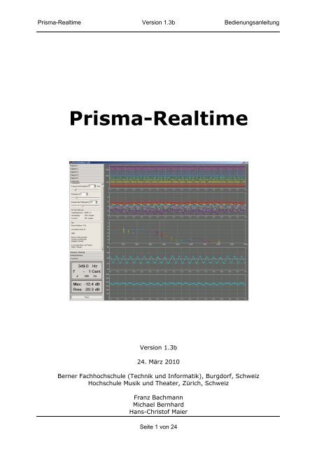 Prisma-Realtime - Prisma-Music