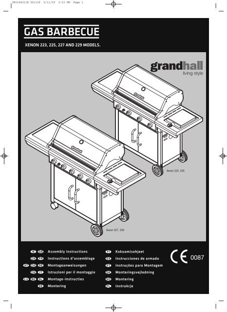 Sprong Stemmen communicatie Grandhall Xenon Grill Serie - Gardelino