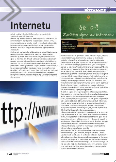 Broj: 34 jun 2009 - ICT magazin BIT