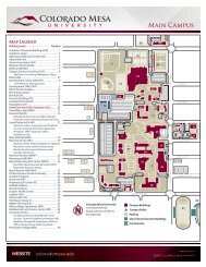 Campus - Colorado Mesa University