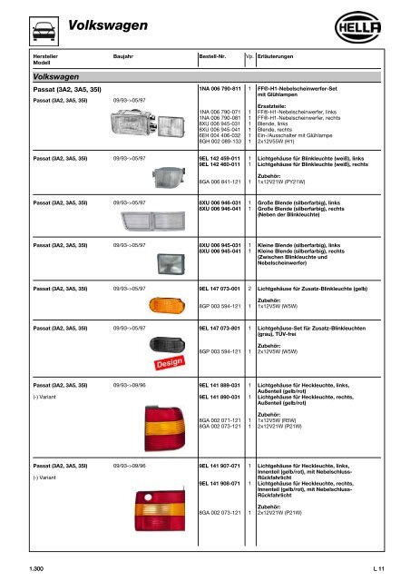 Hella Beleuchtung 2011/2012 - Technomag