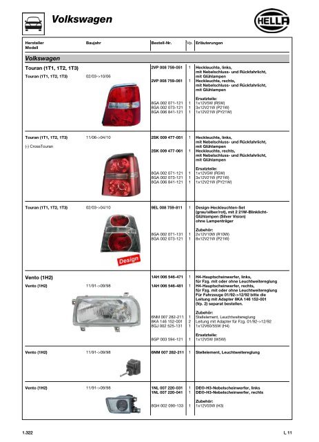 Hella Beleuchtung 2011/2012 - Technomag