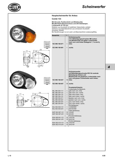 Hella Beleuchtung 2011/2012 - Technomag