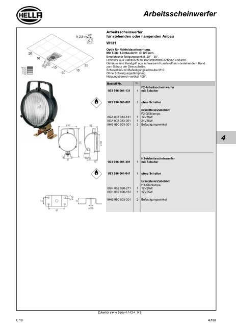 Hella Beleuchtung 2011/2012 - Technomag