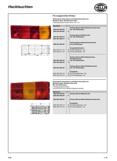 Hella Beleuchtung 2011/2012 - Technomag
