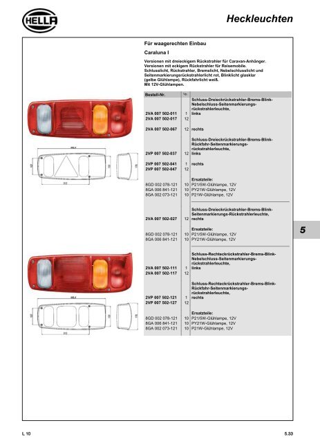 Hella Beleuchtung 2011/2012 - Technomag