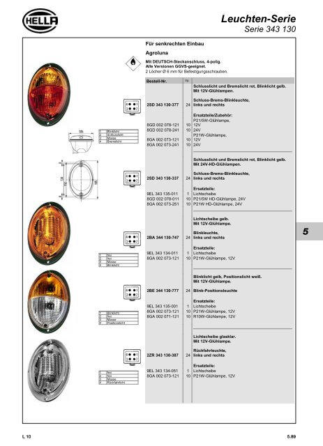 Hella Beleuchtung 2011/2012 - Technomag