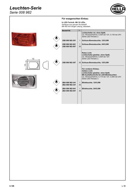 Hella Beleuchtung 2011/2012 - Technomag