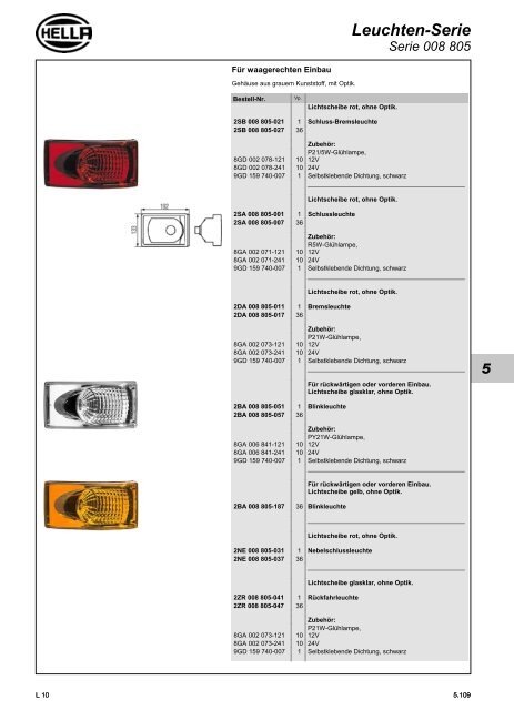 Hella Beleuchtung 2011/2012 - Technomag