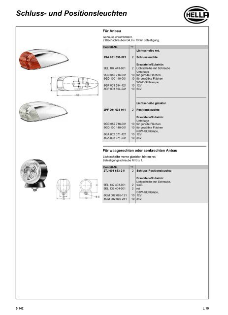 Hella Beleuchtung 2011/2012 - Technomag