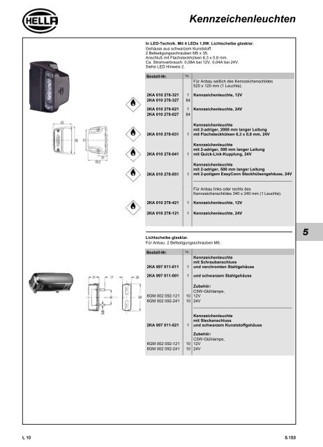 Hella Beleuchtung 2011/2012 - Technomag