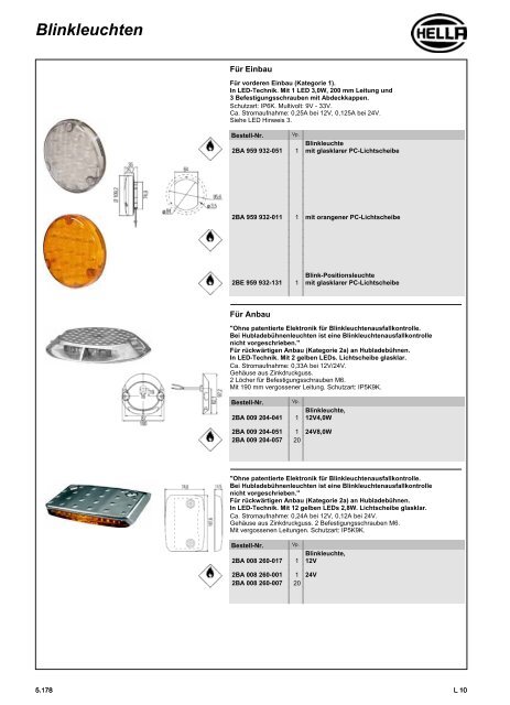 Hella Beleuchtung 2011/2012 - Technomag