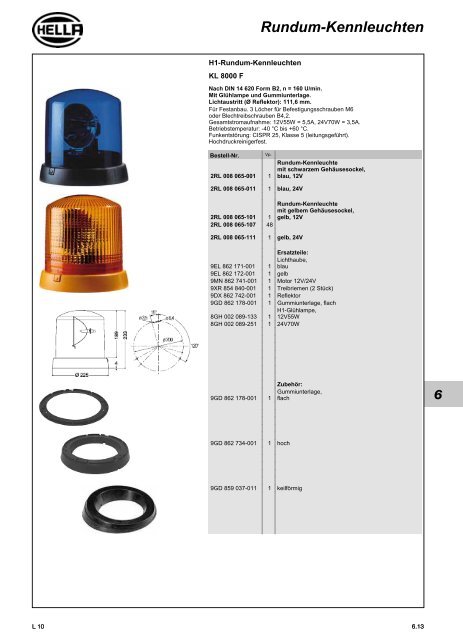 Hella Beleuchtung 2011/2012 - Technomag