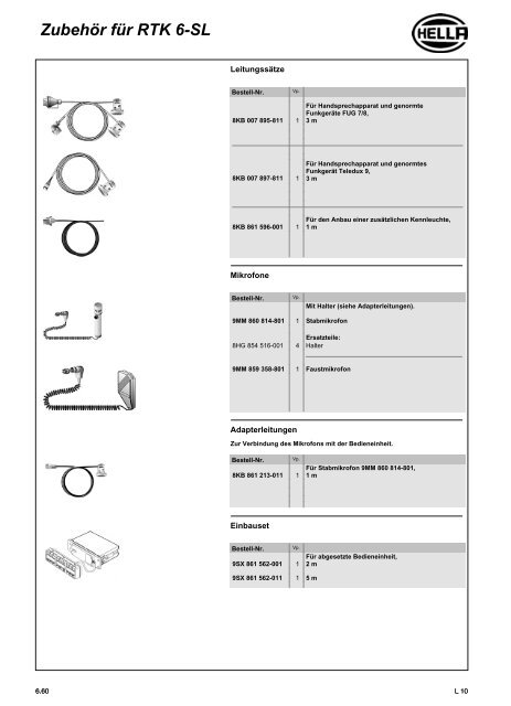 Hella Beleuchtung 2011/2012 - Technomag