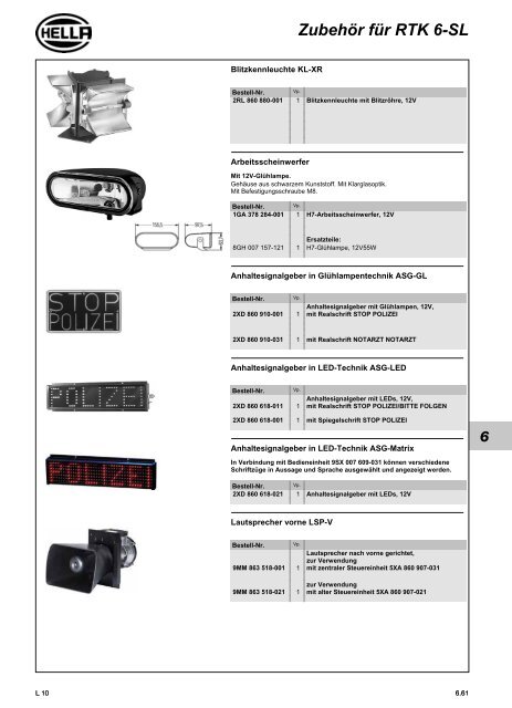 Hella Beleuchtung 2011/2012 - Technomag