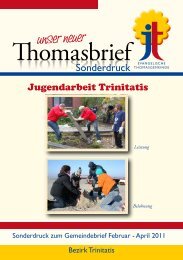 Gemeindebrief als pdf-Datei - der Thomasgemeinde