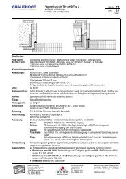 Feuerschutztür T30 AHS Typ 2 3.1 - Holzland-Profi