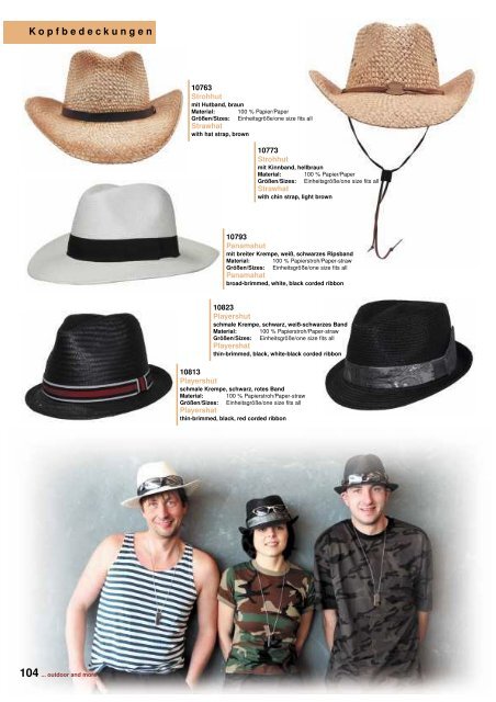 Outdoor - Camping Katalog 2011 - DaGecko