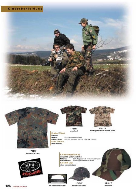 Outdoor - Camping Katalog 2011 - DaGecko