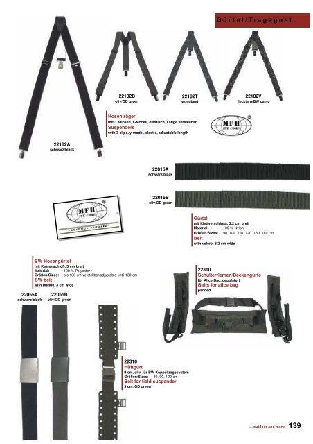 Outdoor - Camping Katalog 2011 - DaGecko