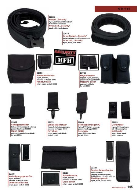 Outdoor - Camping Katalog 2011 - DaGecko