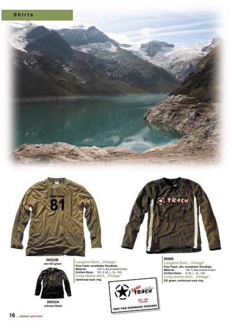 Outdoor - Camping Katalog 2011 - DaGecko