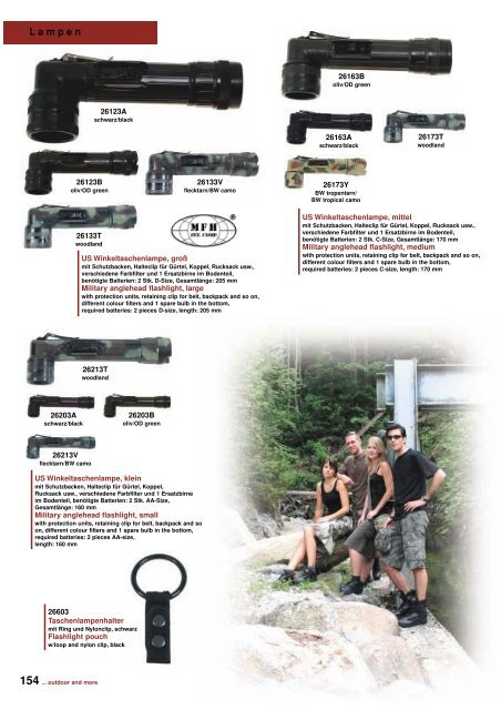 Outdoor - Camping Katalog 2011 - DaGecko