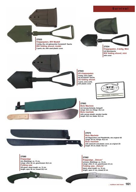 Outdoor - Camping Katalog 2011 - DaGecko