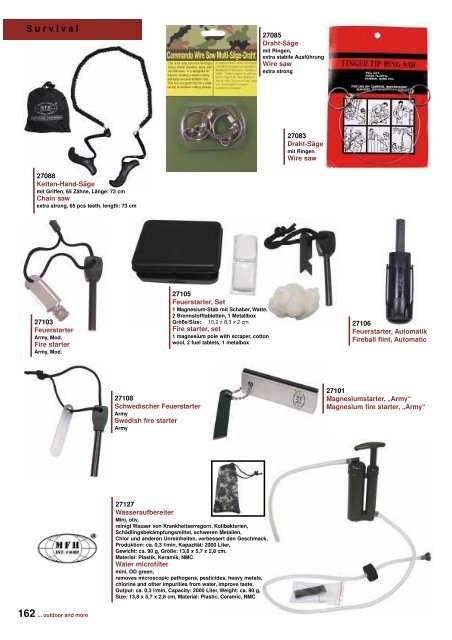 Outdoor - Camping Katalog 2011 - DaGecko