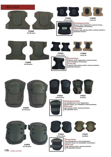 Outdoor - Camping Katalog 2011 - DaGecko