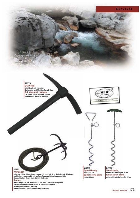 Outdoor - Camping Katalog 2011 - DaGecko