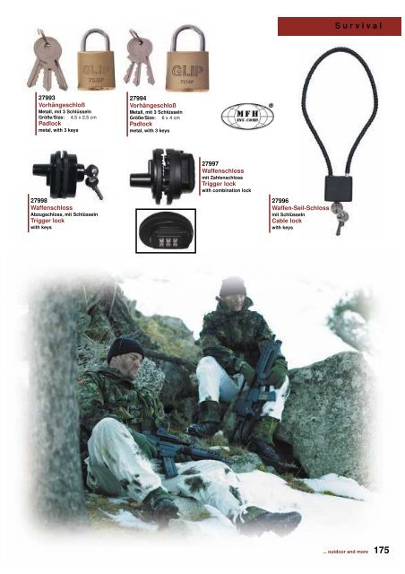 Outdoor - Camping Katalog 2011 - DaGecko