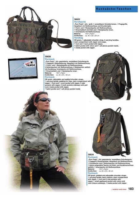 Outdoor - Camping Katalog 2011 - DaGecko