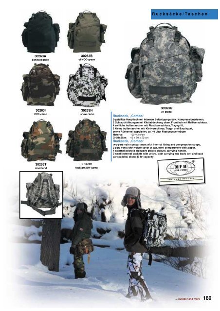 Outdoor - Camping Katalog 2011 - DaGecko