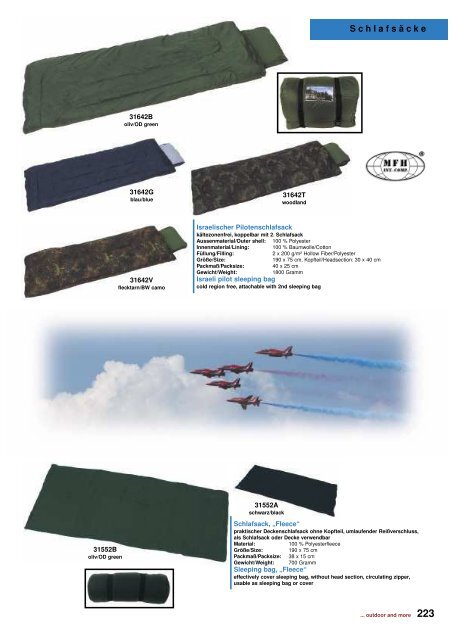 Outdoor - Camping Katalog 2011 - DaGecko