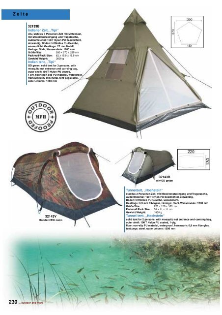 Outdoor - Camping Katalog 2011 - DaGecko