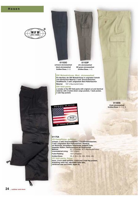 Outdoor - Camping Katalog 2011 - DaGecko