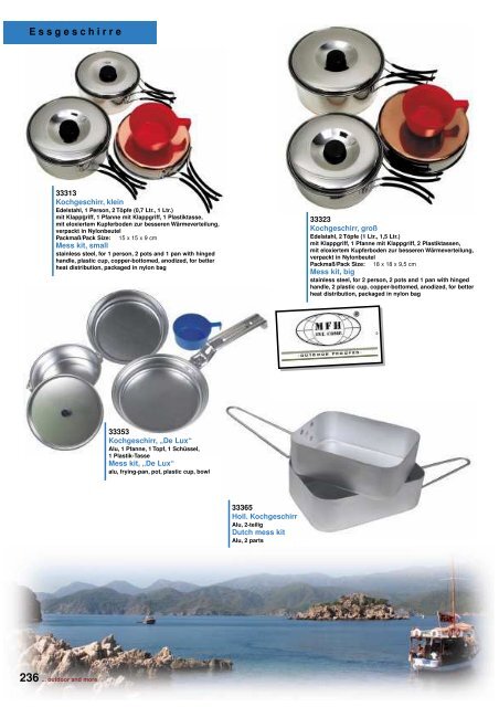 Outdoor - Camping Katalog 2011 - DaGecko