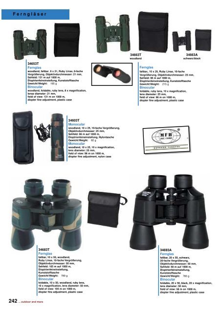 Outdoor - Camping Katalog 2011 - DaGecko