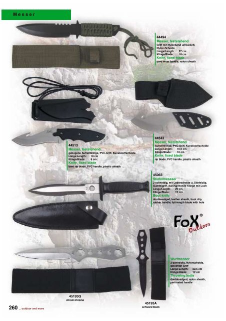 Outdoor - Camping Katalog 2011 - DaGecko