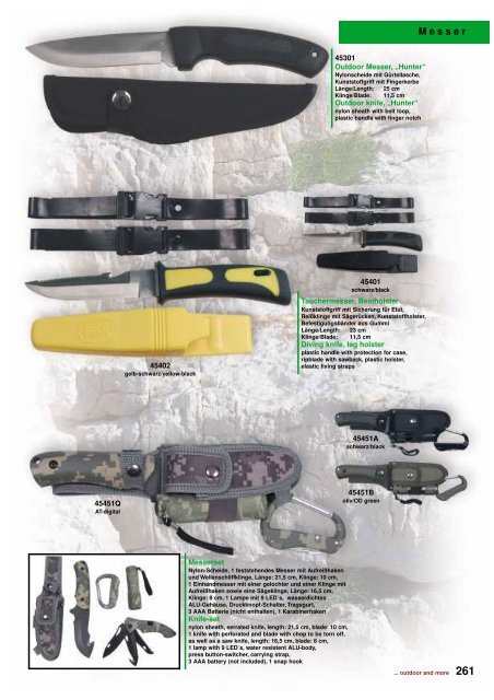 Outdoor - Camping Katalog 2011 - DaGecko