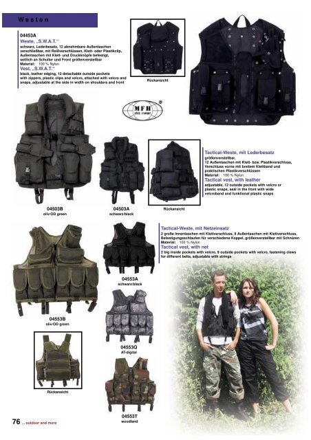 Outdoor - Camping Katalog 2011 - DaGecko