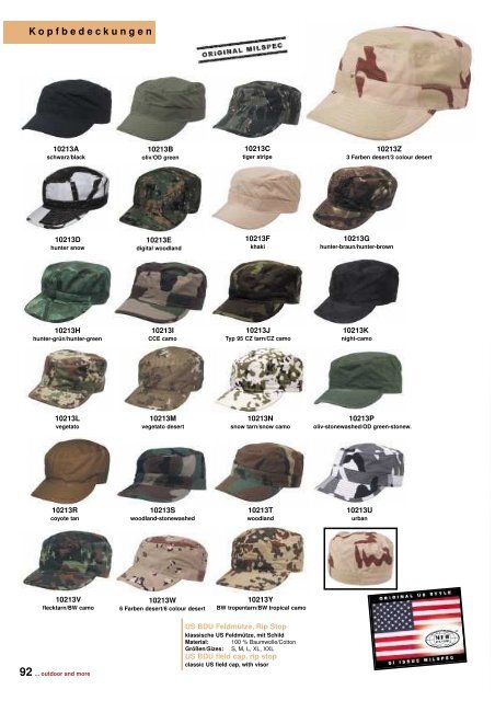 Outdoor - Camping Katalog 2011 - DaGecko