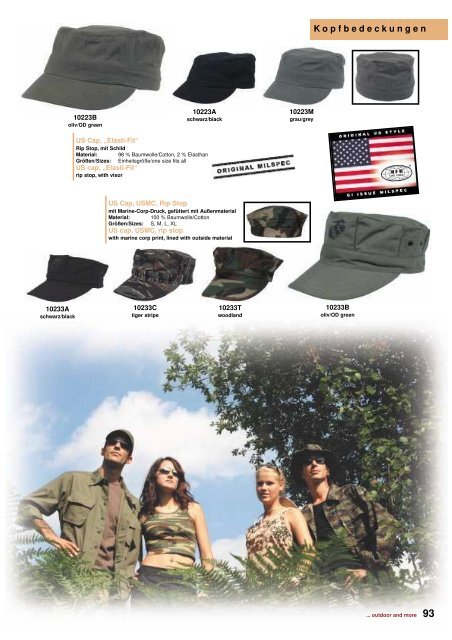 Outdoor - Camping Katalog 2011 - DaGecko