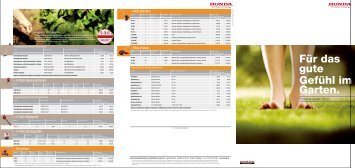 Garten- und Rasenpflege-Preisliste 2013 (PDF, 1.3 MB - Honda