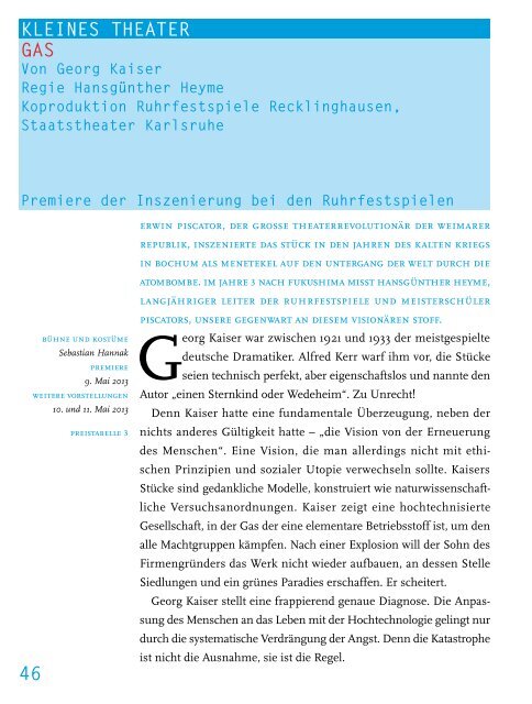 PDF-Dokument - Ruhrfestspiele Recklinghausen